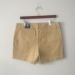 NWT Lands End Low Rise Khaki Chino‎ 5” Short Size 10 Brown Photo 1