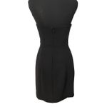 Max and Cleo Black Strapless Embellished Holiday Party Mini Dress Sze 6 New Year Photo 2