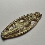 Elephant With Other Animals Gold Tone Brooch Pin Photo 8