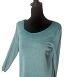 New Collection Italy Knit Top Womens G‎ Green Ombre Long Sleeve Minimalist Photo 1