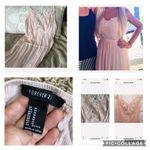 Forever 21 F21 crochet lace maxi dress Sz M Photo 6