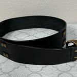 Gap Genuine Leather Black Studded Belt Size 32 Photo 14