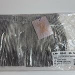 Savagexfenty New Savage x Fenty Pleated Lamé Bandeau Spaced Out Metallic Silver Bralette Photo 3