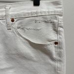 Levi's Levi’s white high rise ribcage cutoff denim jean shorts 28 festival summer beach Photo 9