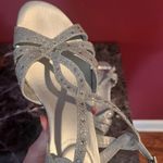 Bandolino Sparkly silver  dress shoes Photo 3