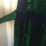 Karin Stevens vintage 100% rayon dress, size 12 Photo 4