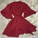 Birdy Grey  Rich Burgundy Robe Photo 1
