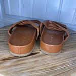 Alda Tan twisted strap sandals Brown Size 6 Photo 4