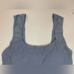 Smoothez by Aerie Women’s Square Neck Light Blue Comfort‎ Bra Tank Top Size S Photo 2