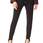 Theory Pull On Stirrup Pants Garnet Size Large Photo 0