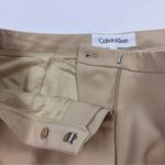 Calvin Klein Tan Straight Leg Dress Pant Contemporary Size 6 Photo 6
