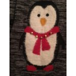 No Boundaries  Women's Ugly Christmas Sweater Penguin Size XL Photo 1