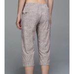 Lululemon ‎ Step Lively Crop in Dottie Dash Grain Black NWT Size 6 Photo 3