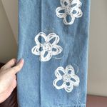 The Ragged Priest High Waist Straight Leg Denim Jeans Relaxed Fit Daisy Print Photo 15