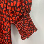 Topshop Red Corset Heart Mini Dress Size 8 Photo 10