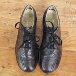 Durea Ladies' Lace Up Leather Walking Shoes UK Size 4.5 G Brown Photo 6