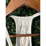 NoBull Frost Blue Ribbed Full Length Tank Top Sz XS NWT Photo 2