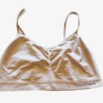 Nautica Blush Wireless Womens Loungewear Lightweight Sports Bra Size XL Photo 0