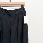 A New Day crepe pleated high rise trousers work pants size 6 NWT black straight Photo 4