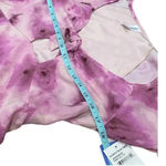 Abound  Sweetheart Tie Neck Dress Women's Small Pink Abstract Short Sleeve Mini Photo 5