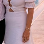 J.O.A. White Cut Out Mini Dress Photo 2