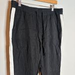 Michael Stars  black and white stripe pull on casual pants Photo 1