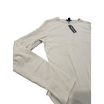 Pretty Little Thing Women's Ivory Long Sleeve Bodysuit Size 14 Photo 2