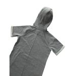 Under Armour NWT Gray Short Sleeve Hooded Sweatshirt Dress small style UW7450 Photo 3