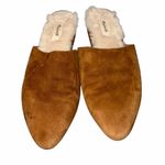 Madewell The Suede Kasey Mule In Faux Shearling size 6.5 style NB286 Photo 1