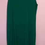 Daily Practice Everyday Midi Dress Women Size XL Soft Stretch Knit Casual Comfy Green Photo 0