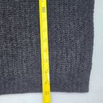 EXPRESS  Black Boxy Cozy Chunky Grunge Goth Punk Knit Skater Pullover Sweater XS Photo 10