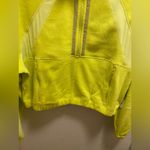 Free People FP Movement So Fly Half Zip Crop Jacket in Margarita Color. Photo 5