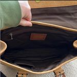 Coach Studs & Grommet Satchel Honey Tan Leather Photo 12