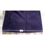 Calvin Klein Wide Lapel Purple Winter Pea Coat 2X Outerwear Super Soft Colorful Photo 7