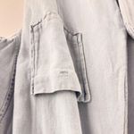 ZARA Light Wash Short Sleeve Denim Jumpsuit – Size M Photo 6