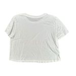 Kittenish  White And Pink Have A Nice Day Baby Tee T-Shirt Cotton Medium Photo 4