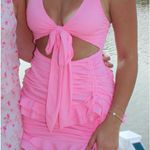 Tiger Mist Dress Pink Photo 0