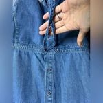 River Island  denim drawstring romper.  Size 6 Photo 5