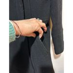 Cole Haan  wool cashmere black coat womens 2 quiet luxury Photo 3