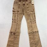 MOTHER Jeans The Swiss Army Desperado Heel Jeans in Tan Sz 28 NWT Photo 0