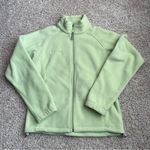 Columbia fleece lime green full zip jacket lime green women’s size medium! Photo 0