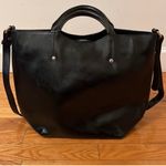 Furla Black Leather Alissa Tote Photo 7