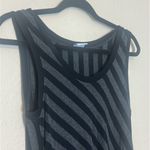 CAbi  #3630 Align Tank-Black and Gray Stripe Size‎ Small Soft Stretch Photo 2