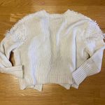 DO+BE Fringe Wool Neutral Western Cropped Bohemian Coastal Cowgirl Car… Photo 2