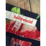 Hollywould #2 Women's Navy and Floral Wide Leg Palazo Pants by , Sz: 9 Photo 8