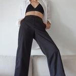 Everlane The Easy Pant Black Pockets Organic Cotton Pull On Size 0 Photo 4