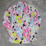 Tommy Bahama  Printed Lng Slv 1/2 Zip Neck‎ Knit UPF 50 Golf Top Polo Sz XS NWOT Photo 0