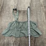 LA Hearts L.A. Hearts Petite Peplum Tank Crop Top Women's Size Small Linen Blend Boho Y2K Photo 3