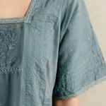 Holding Horses Anthropologie  Ombré Floral Lace Mini Dress Size M Photo 2