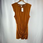 l*space NWT L* Jesse Sleeveless Cotton Mini Dress in Amber Size Small Photo 2